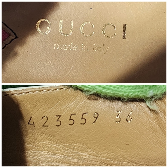 Gucci Peyton GG Sylvie Pearl Studded Loafer White Size 36 - Picture 4 of 14